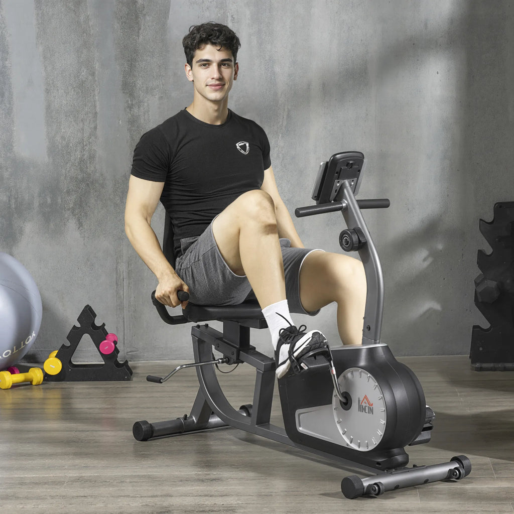 Gulimas treniruoklis su 8 pasipriešinimo lygiais, iki 110 kg, pilkas