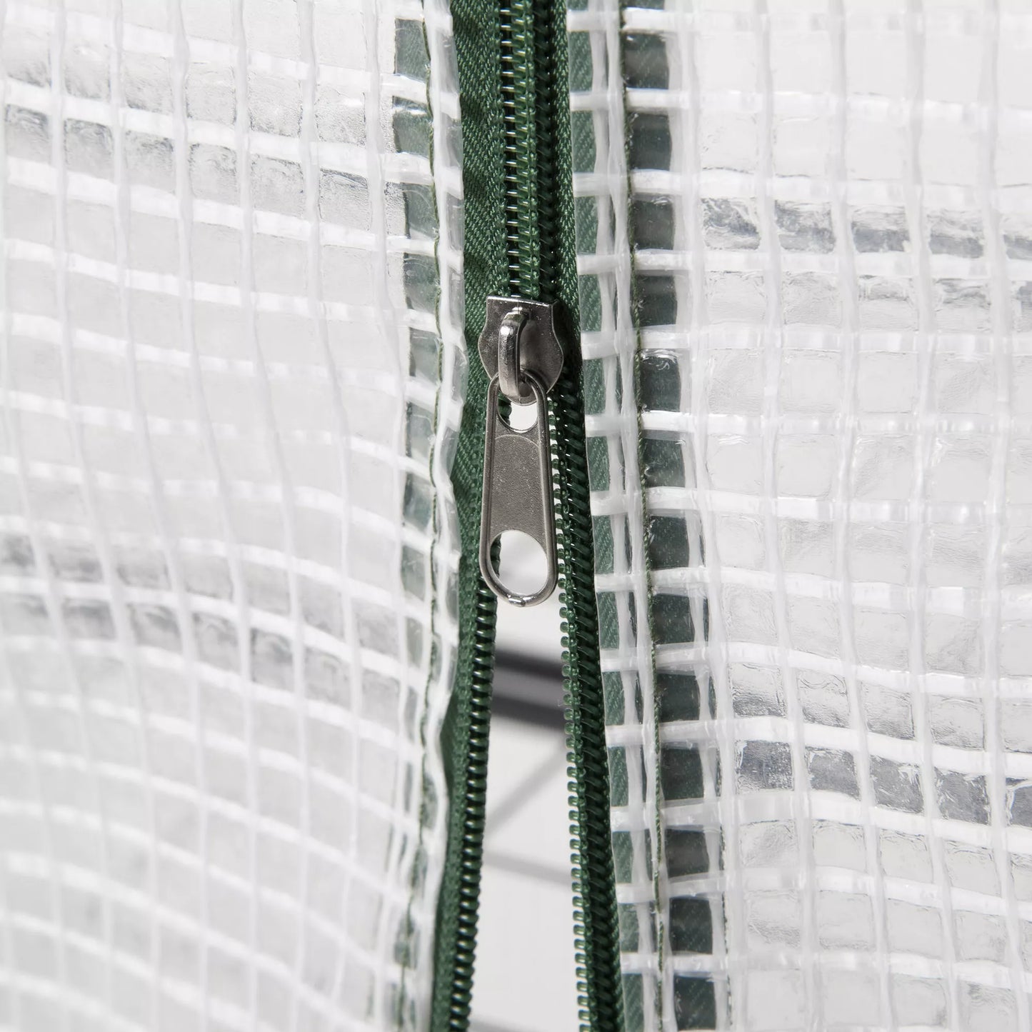 Folijos šiltnamis, mini šiltnamis, augalų namelis, daigykla, 4 lentynos, 70 x 50 x 160 cm, balta