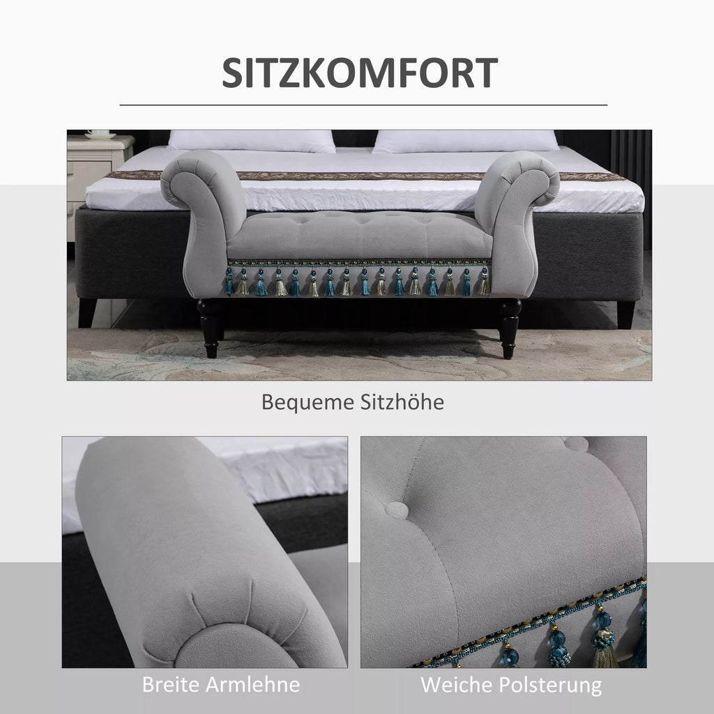 Schema su suoliuko sėdėjimo komfortu ir plačiais porankiais