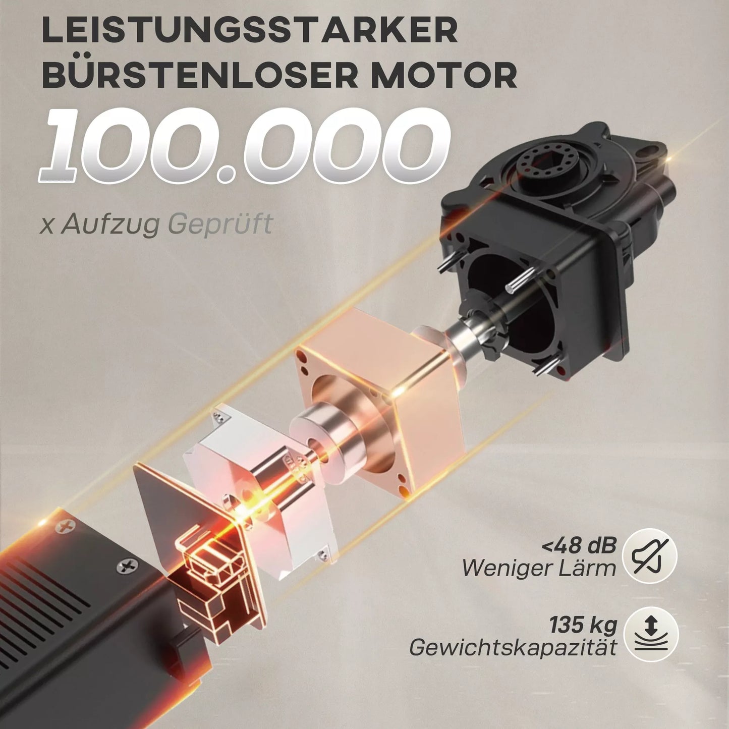 Relaksinė kėdė su tyliu varikliu, minkštasuolis su tvirtu audinio užvalkalu, atminties funkcija, reguliuojama kojų atrama, kreminės baltos spalvos