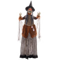 Halloweeno dekoracija raganos figūra su stebuklingų gėrimų buteliuku, 183 cm