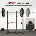 Hantelių stovas, reguliuojamo aukščio ir pločio, iki 150 kg