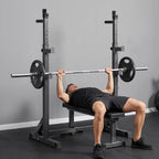 Hantelių stovas, reguliuojamo aukščio ir pločio, iki 150 kg