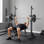 Hantelių stovas, reguliuojamo aukščio ir pločio, iki 150 kg