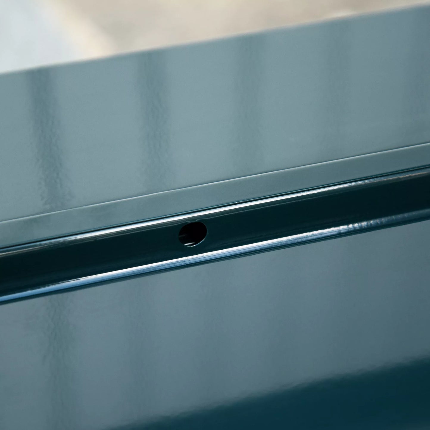 Įrankių dėžė, įrankių lagaminas, montavimo dėžė tuščia, vietą taupantis, su 5 skyriais, atidaromas, tvirtas, plienas (SPCC), tamsiai žalias, 45 x 20 x 34,5 cm