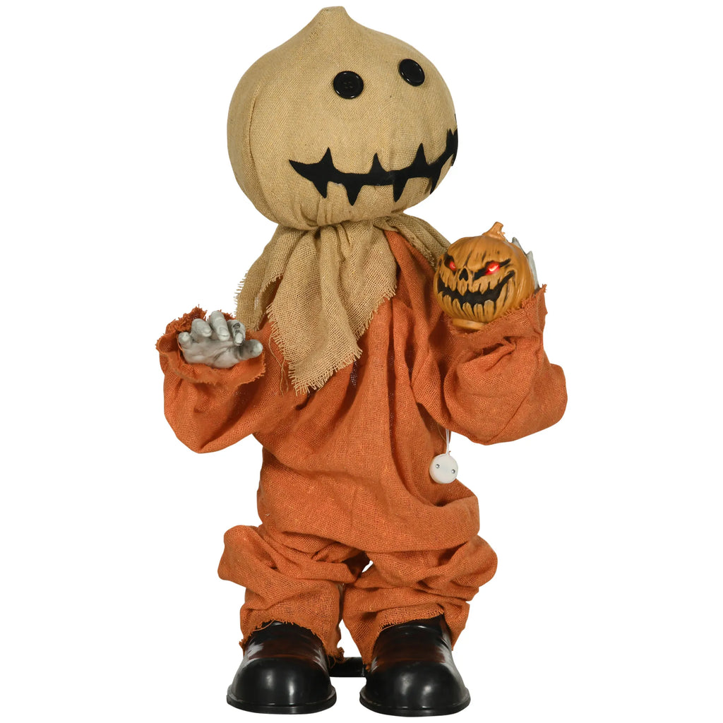 Helovino dekoracija – judanti kaliausė su garso efektais, maitinama baterijomis