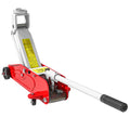 Hidraulinis automobilinis domkratas 2t, 120–300 mm, raudonas