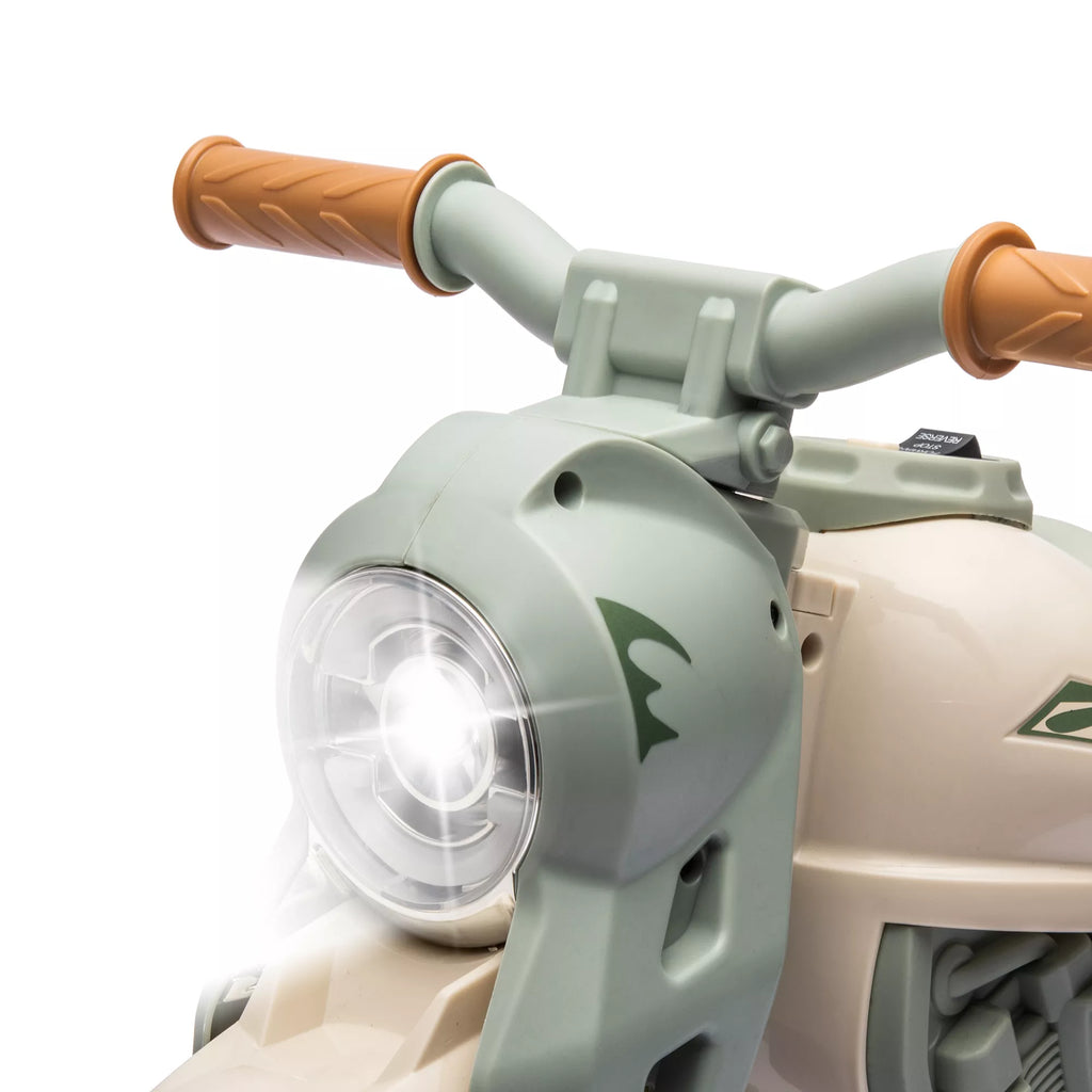 Vaikų elektrinis motociklas, 6 V vaikų motociklas su muzika, greitis 2,5–3 km/h, skirtas 2–5 metų vaikams