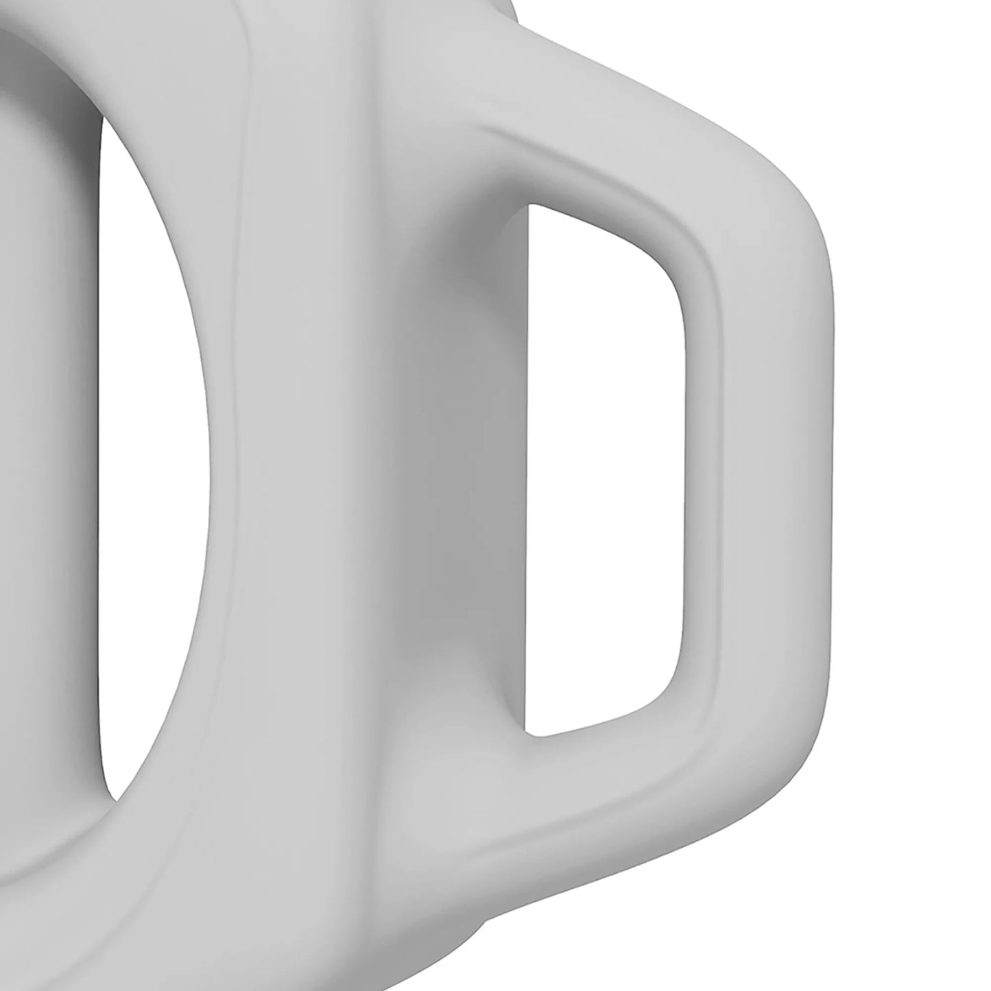 3-in-1 daugiafunkcinis svarmenmuo, 10 kg, neslystantis, mažai kvapo, su plastikine danga, geležies šerdimi, pilkos spalvos