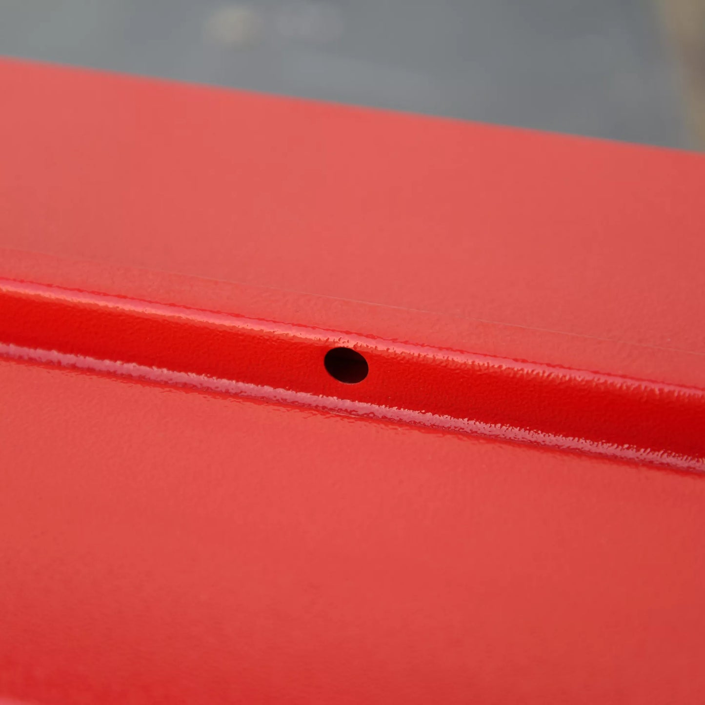 Įrankių dėžė / lagaminas su 5 skyreliais, 45 x 20 x 34,5cm, plieninė, raudona