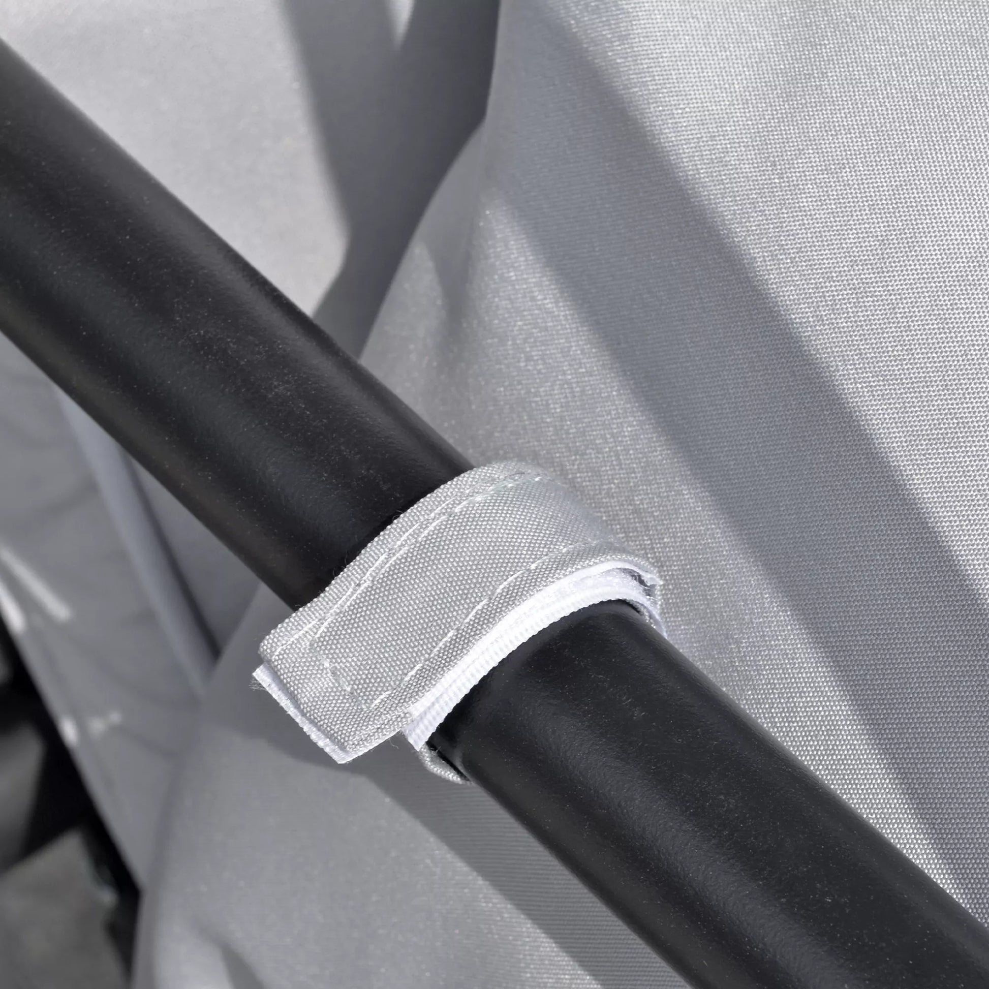 Sūpuoklės sodui, supamoji 3 vietų, su gulėjimo funkcija, metalas+poliesteris, pilka, 209 x 114 x 170 cm