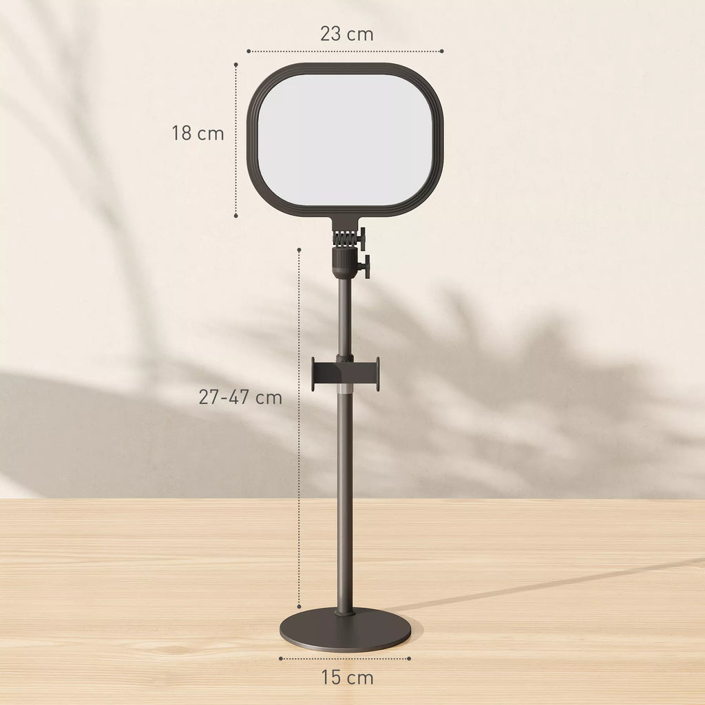 Stalinė lempa reguliuojama, 10 šviesos lygių, 5 spalvų, juoda