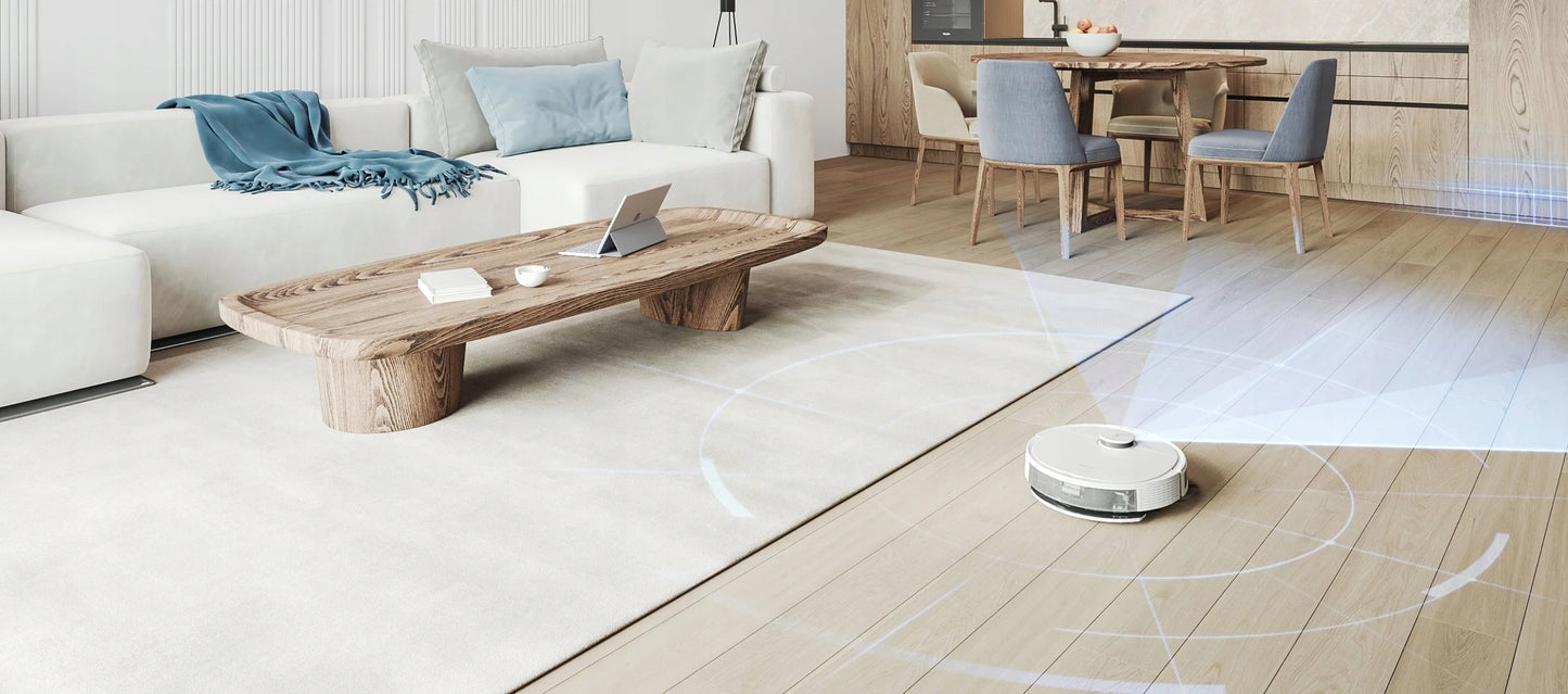 Ecovacs DEEBOT N8+ robotas, dulkių siurblys