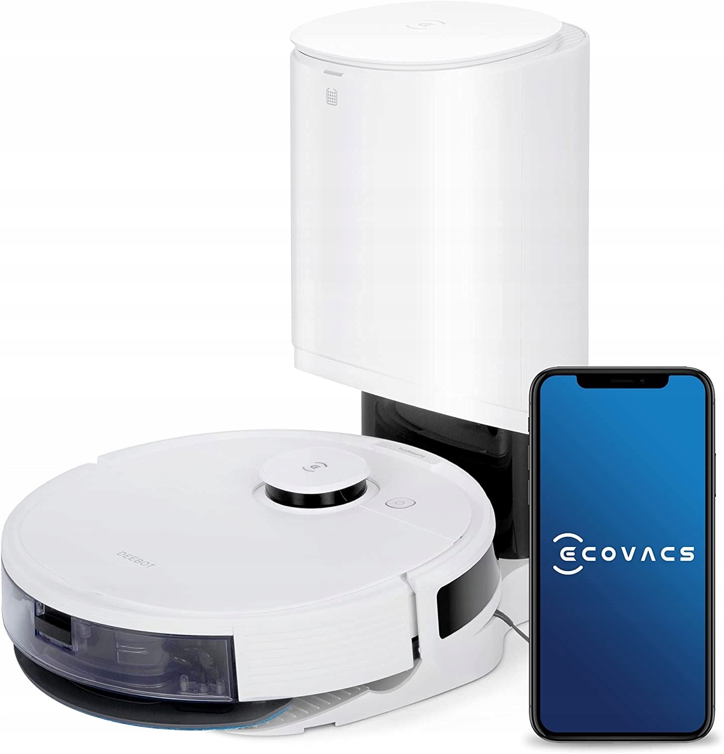 Ecovacs DEEBOT N8+ robotas, dulkių siurblys