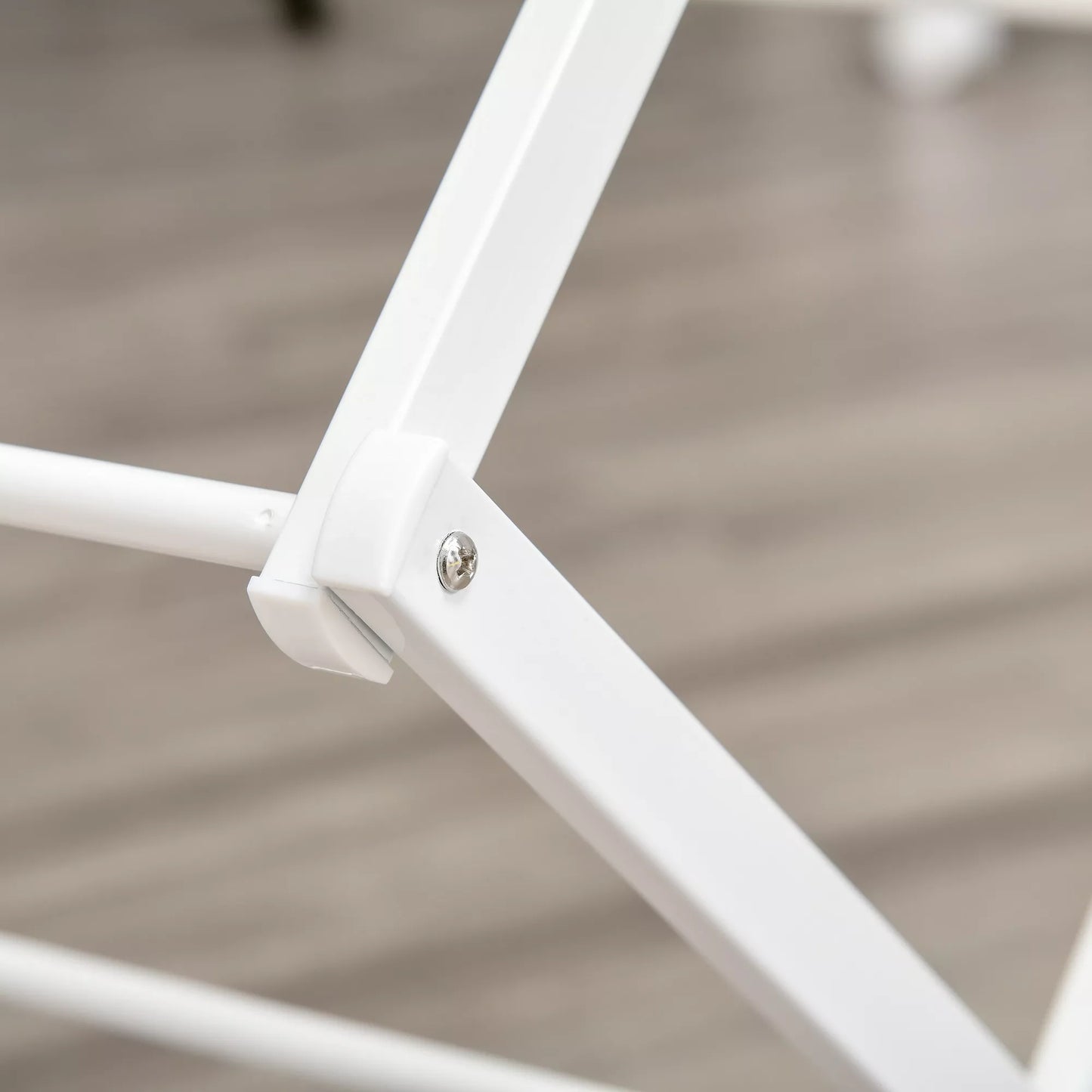 Sulankstomas skalbinių džiovintuvas 8 pakopų džiovintuvas Bokštinis džiovintuvas Bokštinis skalbinių džiovintuvas Džiovintuvas Metalo Plastiko Balto 74 x 35 x 144 cm