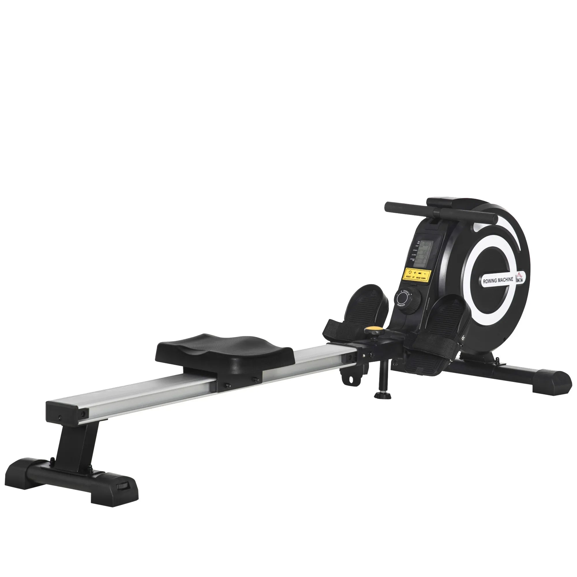 Irklavimo treniruoklis sulankstomas iki 120 kg, juodas/sidabrinis