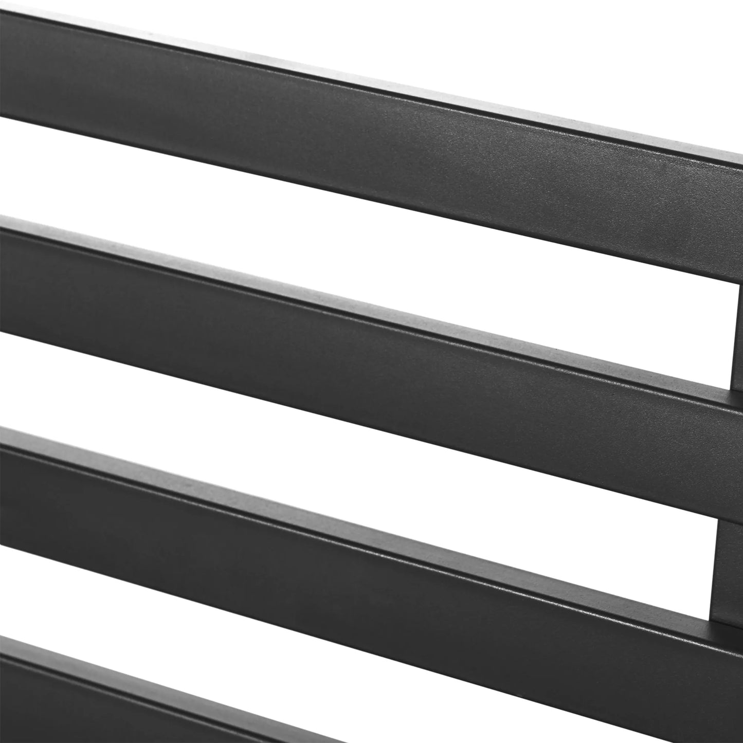 Outsunny Dviejų vietų sodo suolas, atlaiko iki 240 kg, sodo baldai, tinkami naudoti viduje ir lauke, 127 x 58 x 82 cm, juodas