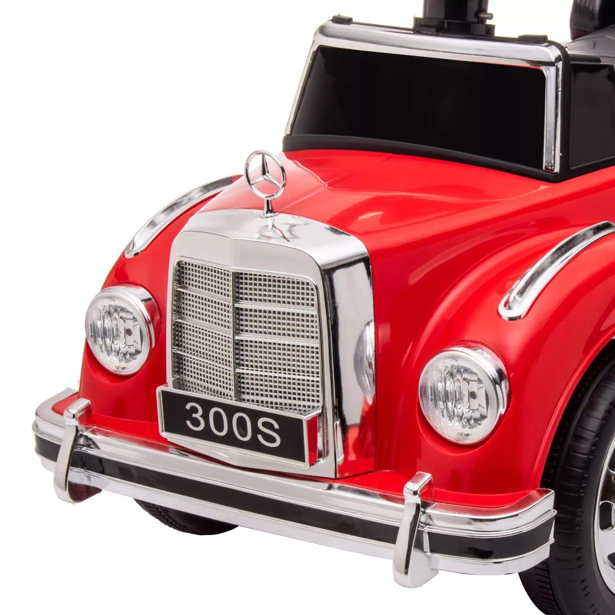Vaikiškas automobilis „Mercedes Benz Design 300 S Design“, raudonas