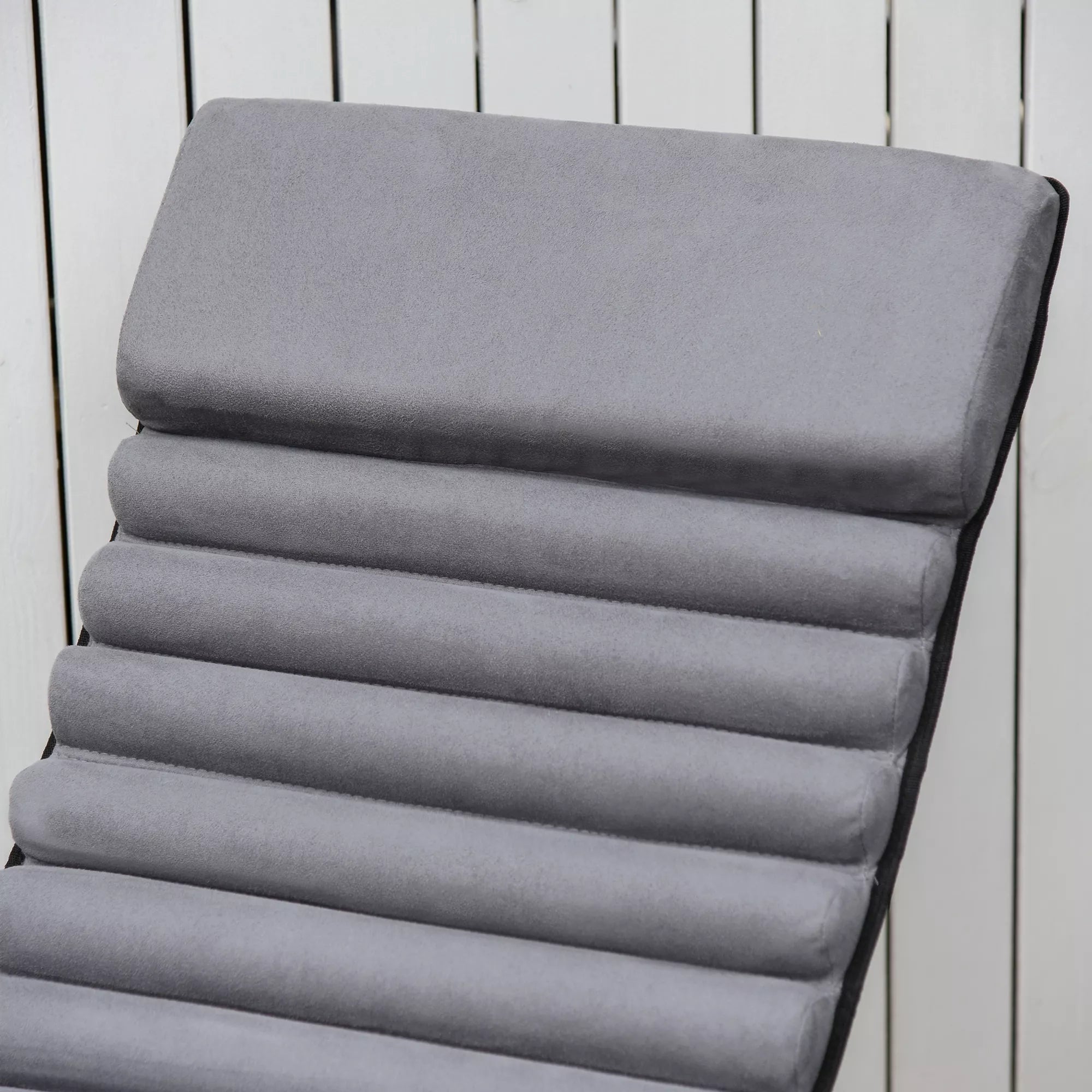 Ergonomiškas supamasis krėslas 2 in 1 Sūpynės Sodo kėdė Supamasis gultas Metalo tekstilė Rutulio formos Tamsiai pilka 145 x 74 x 86 cm