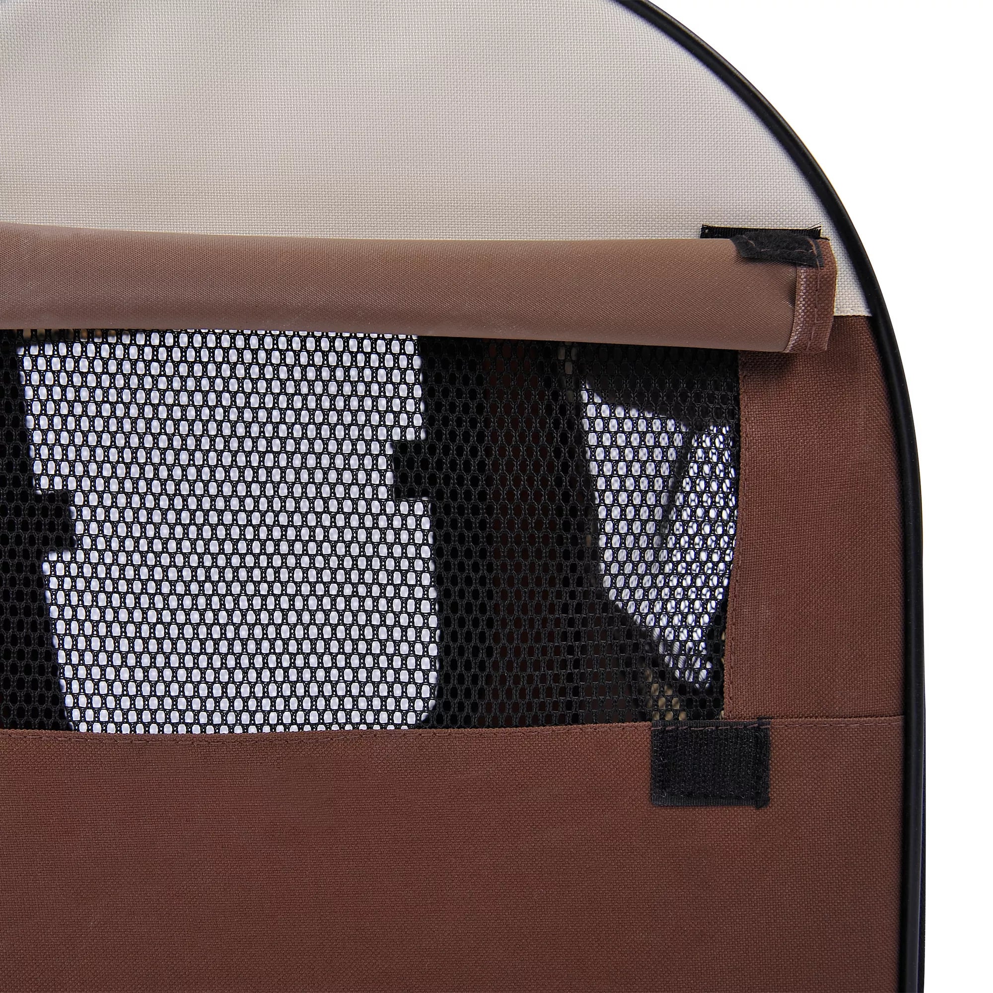 Suldoma šunų dėžė sulankstoma šunų transportavimo dėžė 61 x 46 x 51 cm transportavimo dėžė su rankenomis pagalvėlė šunų krepšys transportavimo krepšys šunims katėms kelionėms automobiliu stovyklavimui kavos