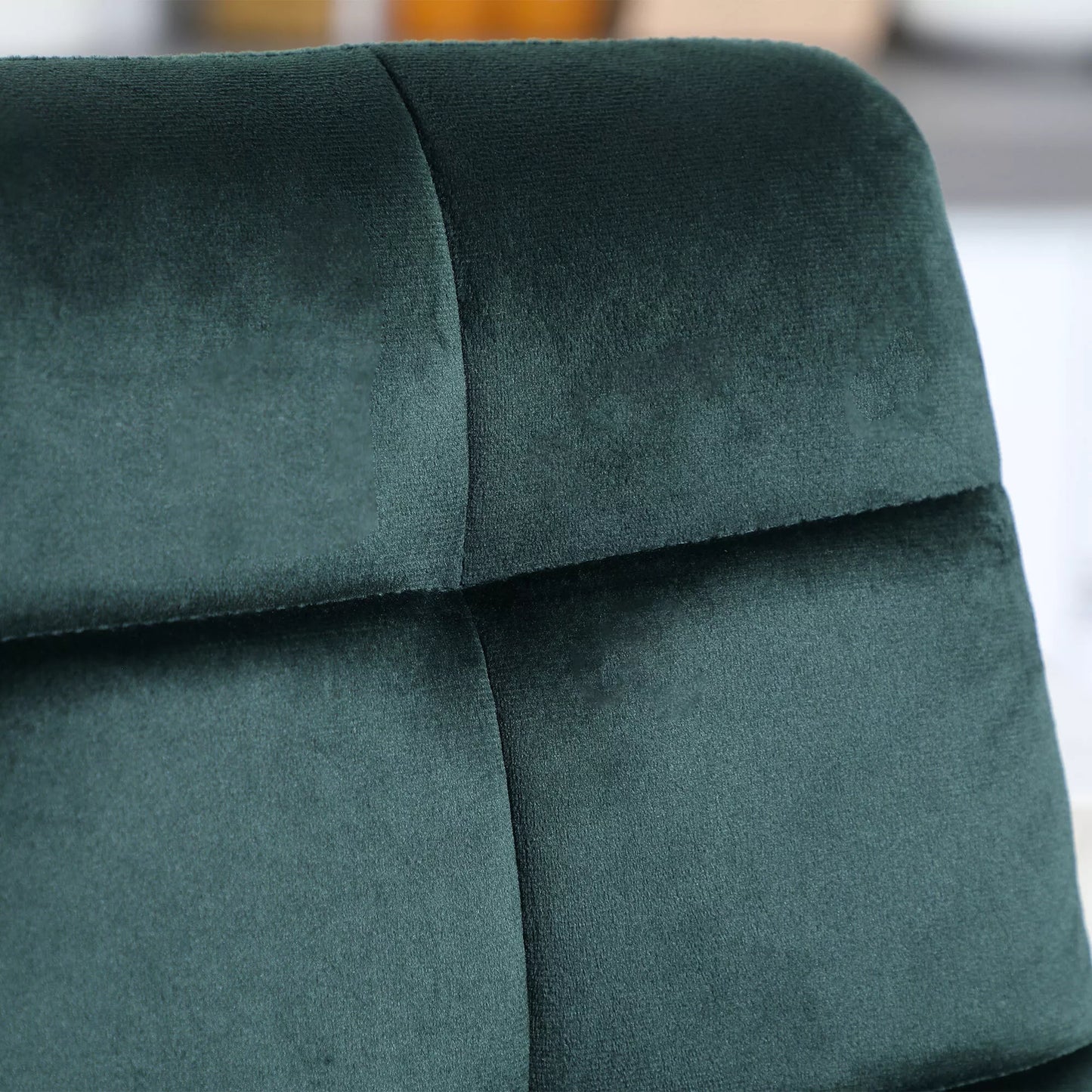 Baro taburetės 2 vnt. komplektas, modernaus dizaino, minkšta sėdyne, plieniniu rėmu, 42 x 47 x 105 cm, žalias