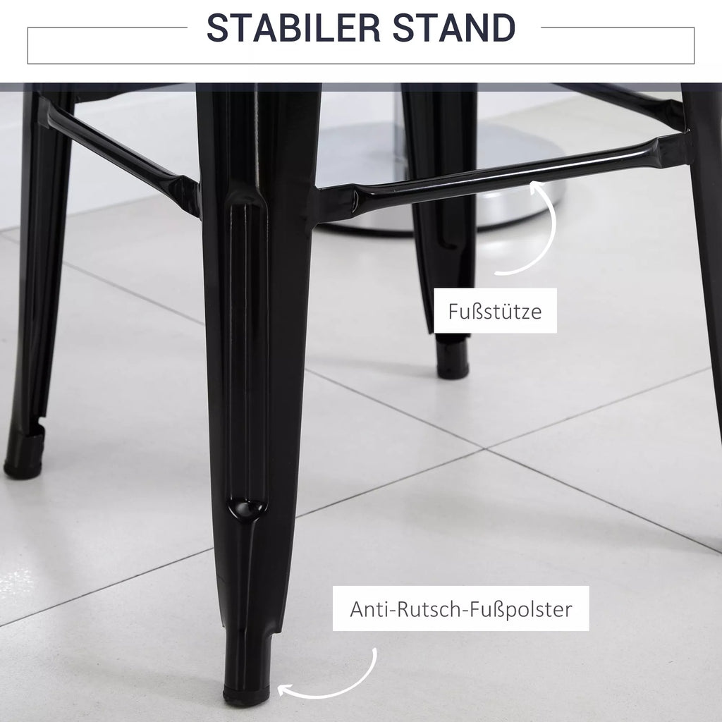 Schema su stabiliu stovu ir neslidžiomis kojomis