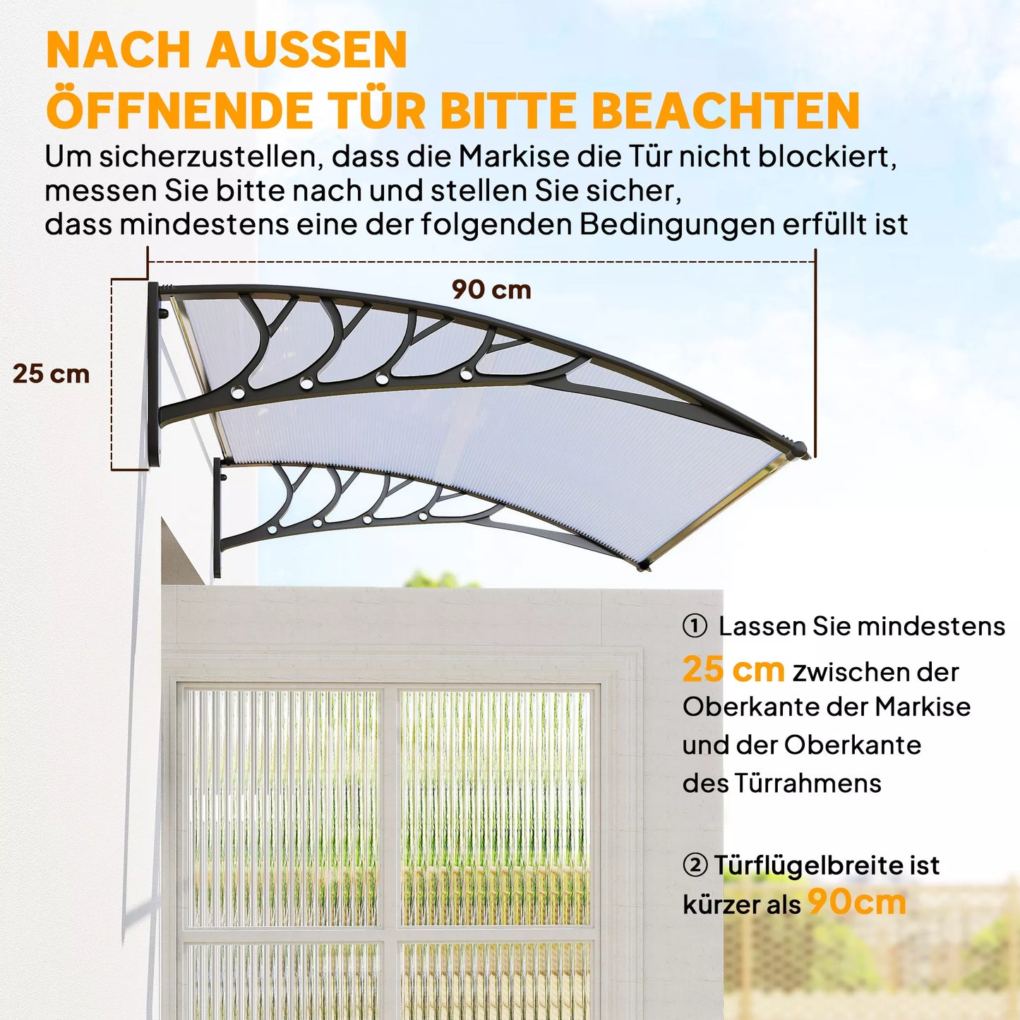 Apsauginis stogelis, atsparus UV spinduliams, atsparus vandeniui, 90x150x25cm, Balta