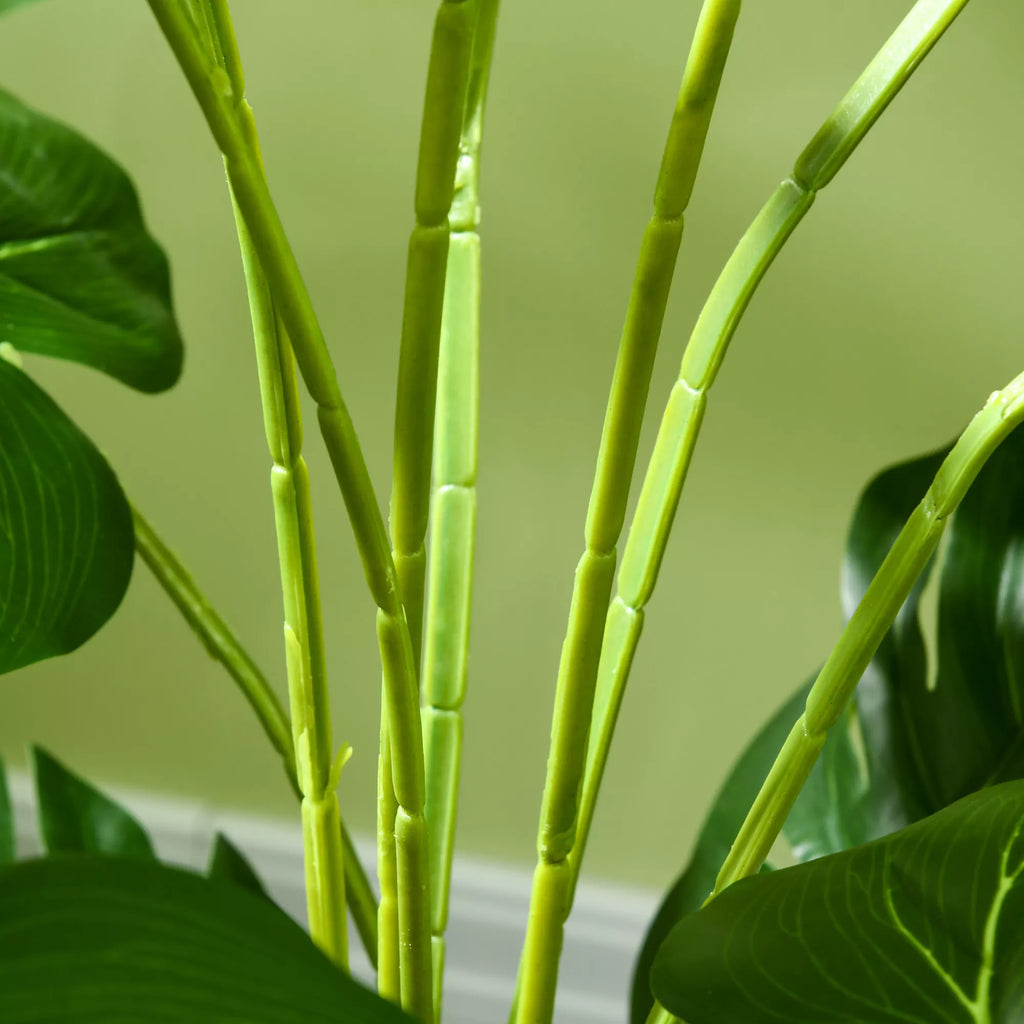 Dirbtinė Monstera Deliciosa, 120 cm, žalia