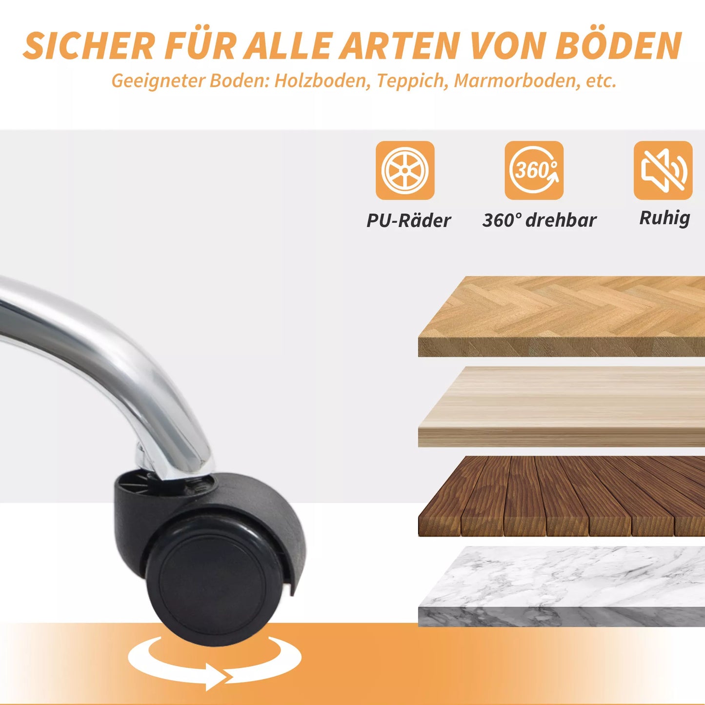 Ergonomiška biuro kėdė su juosmens atrama, sulankstomomis atlenkiamomis atramomis, kojų atrama, šviesiai rudos spalvos