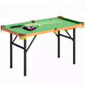 Sulankstomas biliardo stalas, 120 cm, žalias