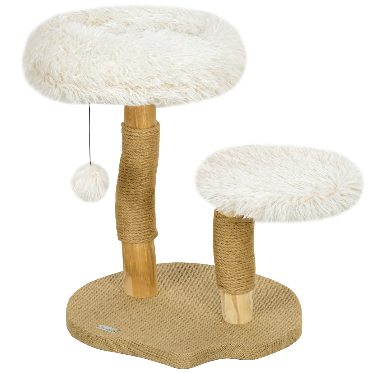Kačių medis Pet Palace, 61,5 cm, baltas