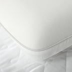 Kaklo atramos pagalvė ergonomiška 60 × 40 cm, kreminė balta