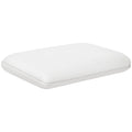 Kaklo atramos pagalvė ergonomiška 60x40 cm, kreminė balta