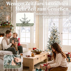 Kalėdinė eglutė, 90 cm, 50 LED, 240 šakelių viršūnėlių, su sniegu