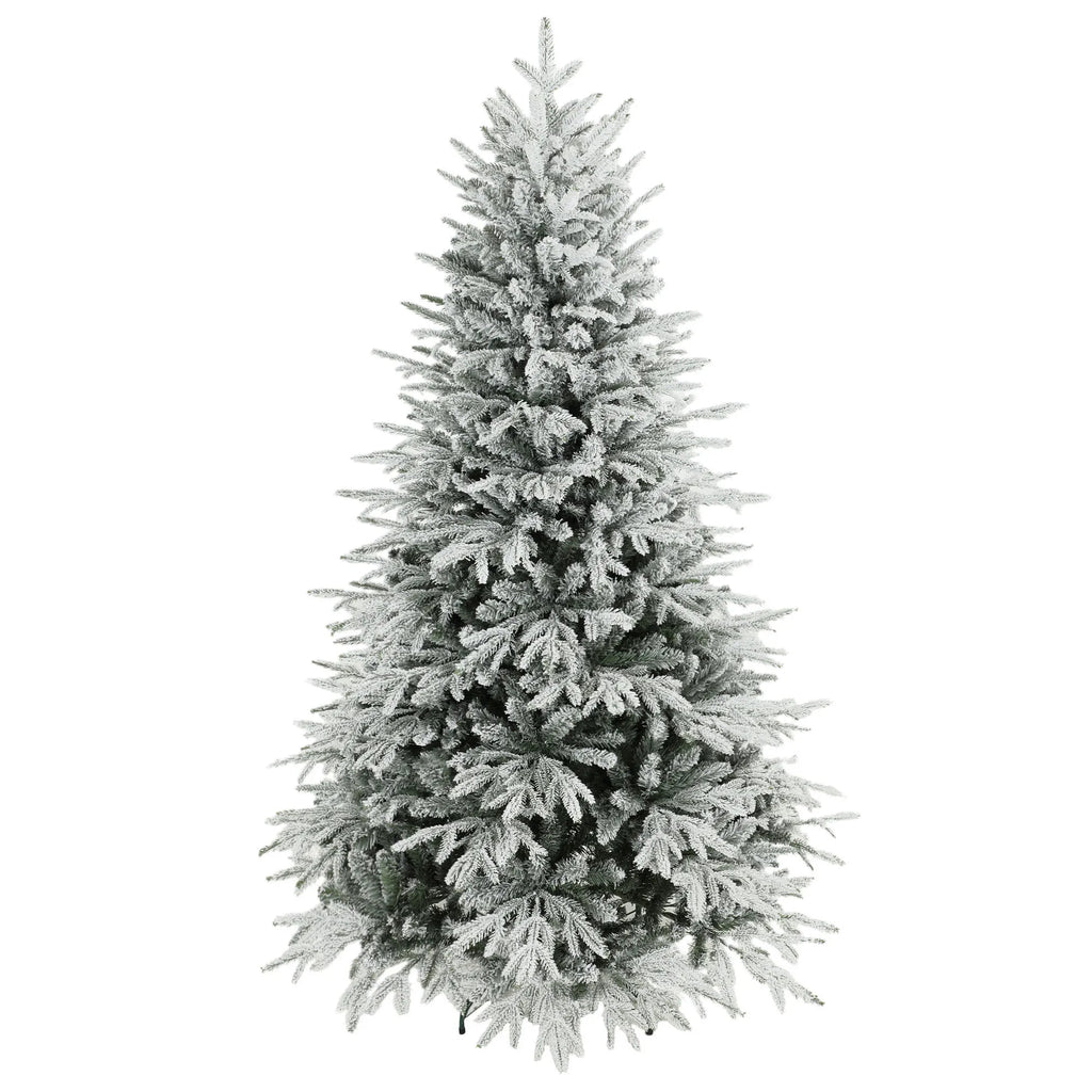 Kalėdinė eglutė, dirbtinė, apsnigta, 180 cm, 1920 šakelių viršūnėlių