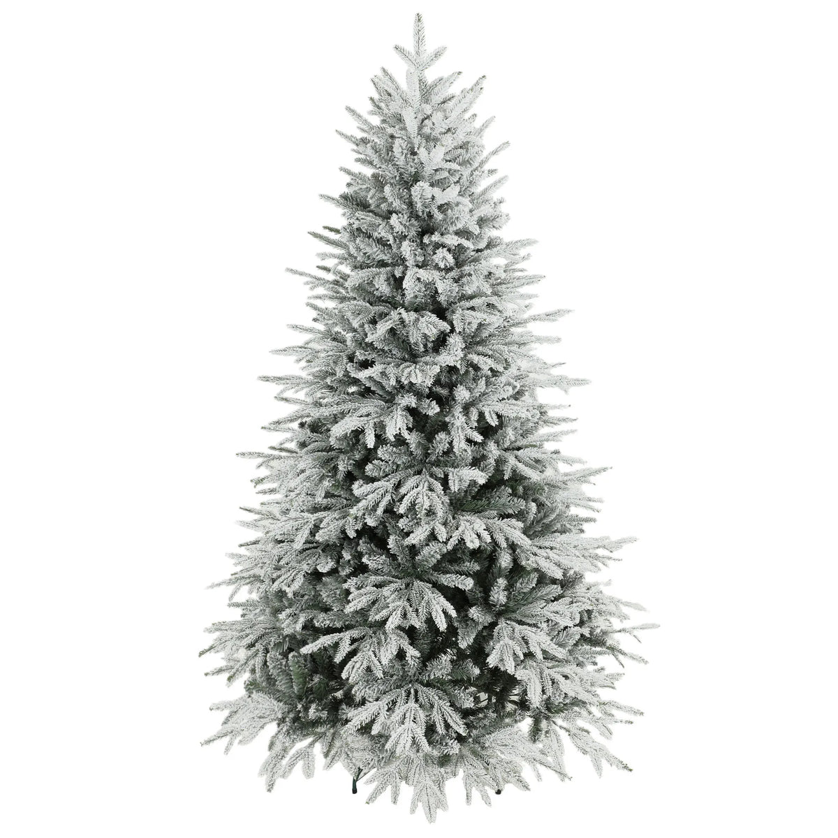Kalėdinė eglutė, dirbtinė, apsnigta, 180 cm, 1920 šakelių viršūnėlių