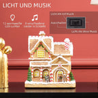 Schema, rodanti namelio apšvietimo ir muzikos jungiklio tris padėtis