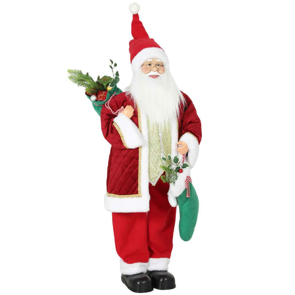 Kalėdų Senelis, dainuojanti ir šokanti dekoracija, 120 cm