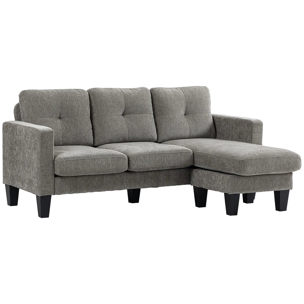 Kampinė sofa su universaliais gultais 186 x 130 cm, ruda