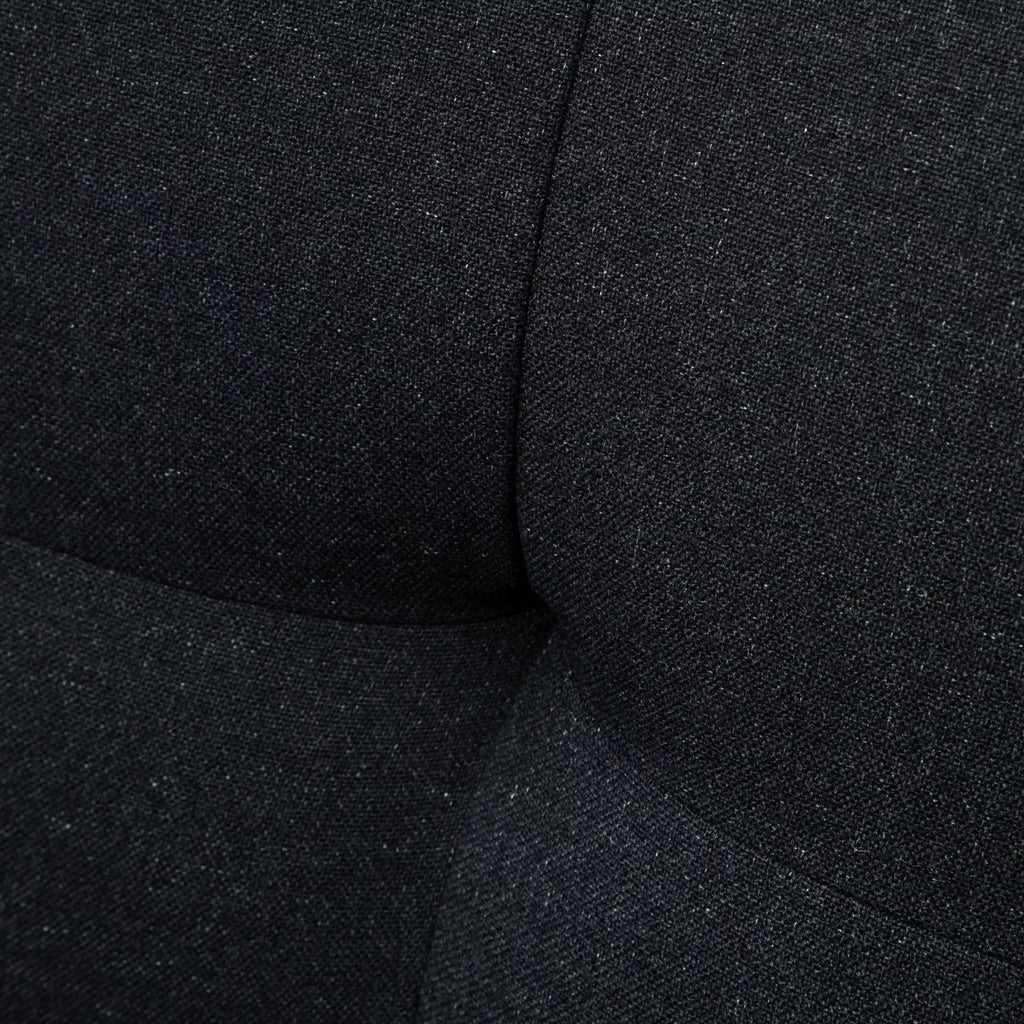 Sofa-lova su reguliojamu atlošu ir staliuku, 181 cm, pilka
