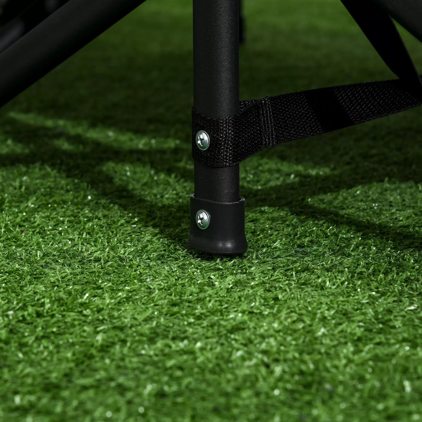 Sulankstomas gultas saulei, 1 šoninė kišenė, 1 puodelių laikiklis, 68 cm x 186 cm x 48 cm, Juoda + Balta