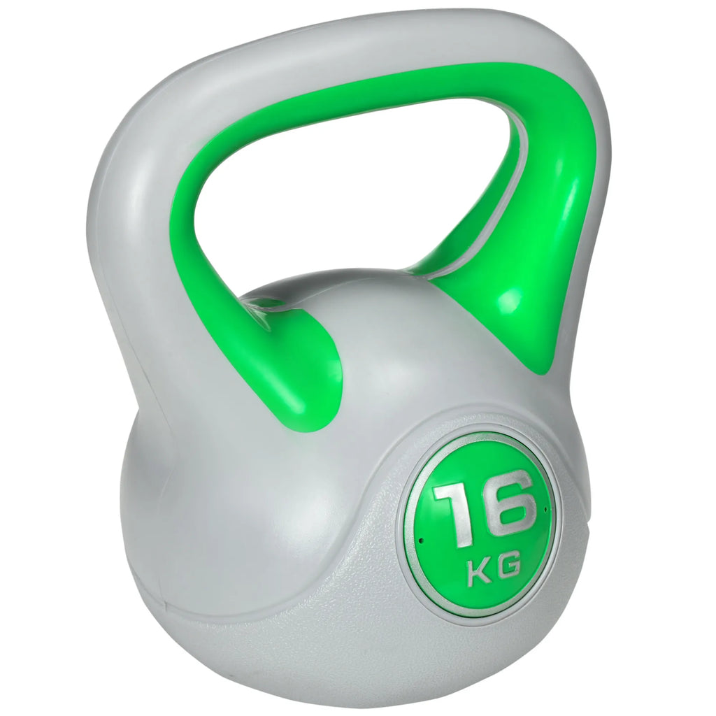 Keto svarmuo 16 kg, plokščiu dugnu, žalias