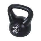 Kettlebell svoris 12 kg, juodas
