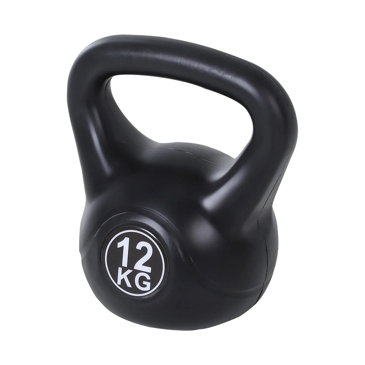 Kettlebell svoris 12 kg, juodas