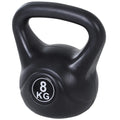 Kettlebell svoris 8 kg, juodos spalvos