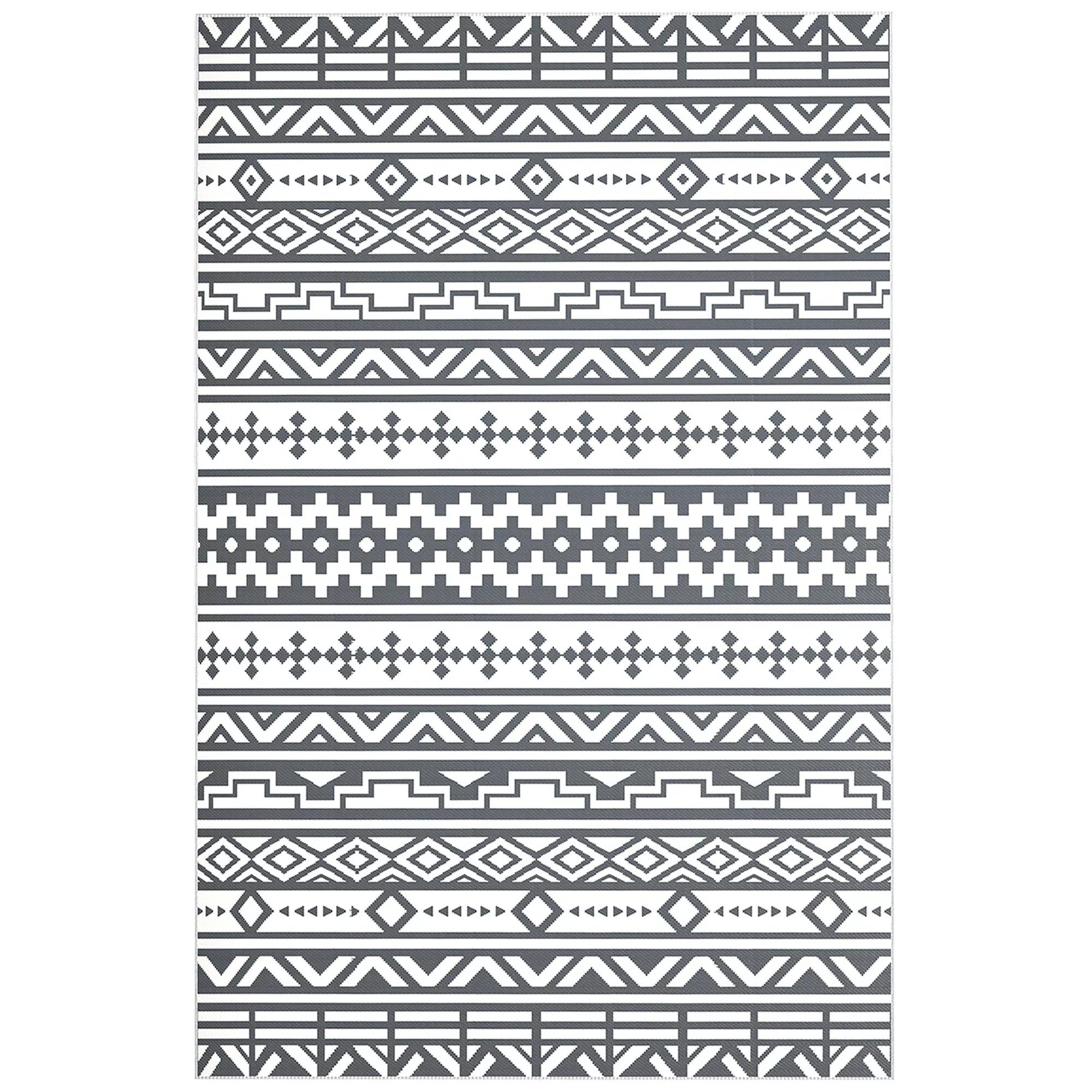 Lauko kilimas, tvirtas, atsparus atmosferos poveikiui, boho stiliaus kilimas, lauko kilimas, skirtas svetainės balkonui