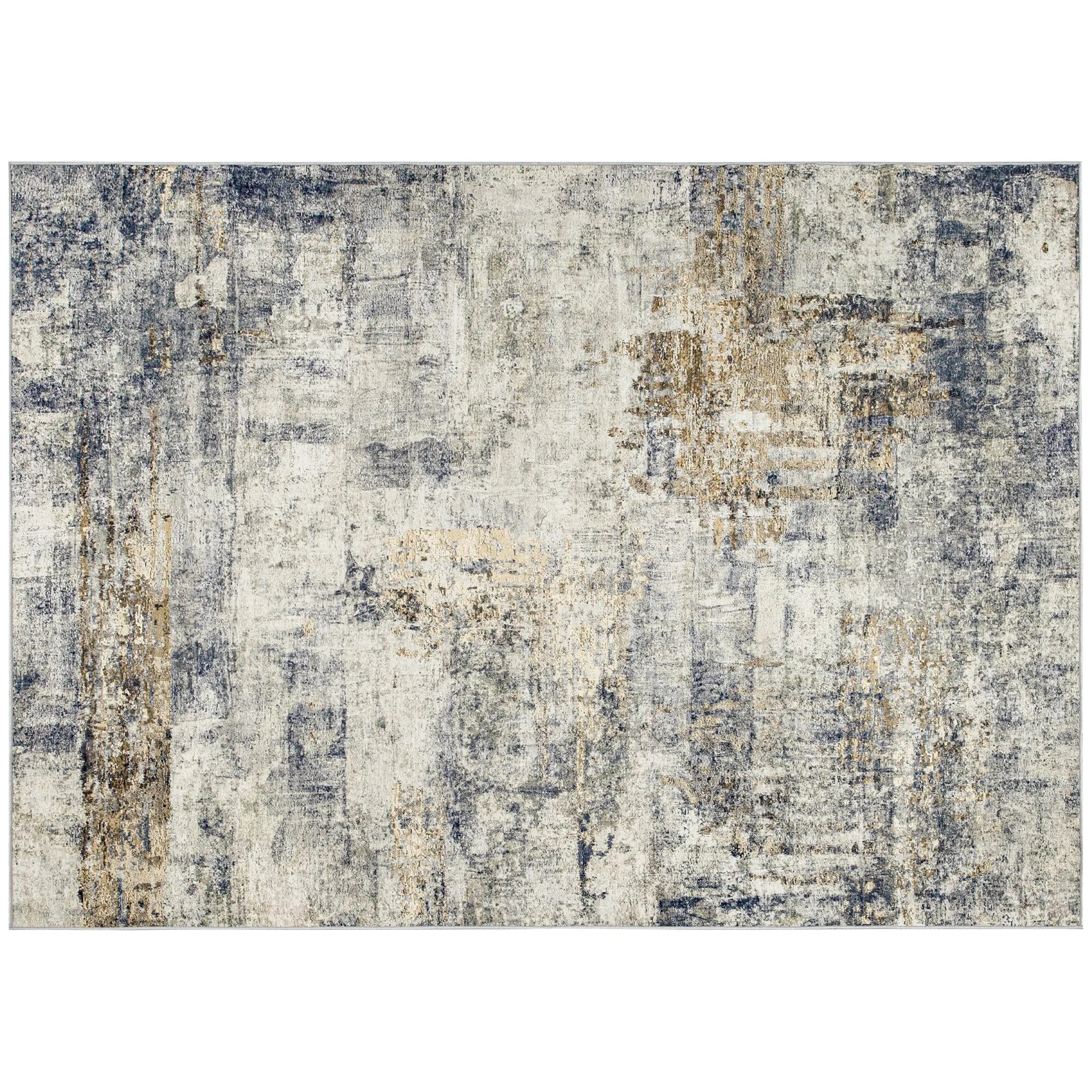 Kilimas svetainei, plaunamas, 230 x 160 cm, pilkas