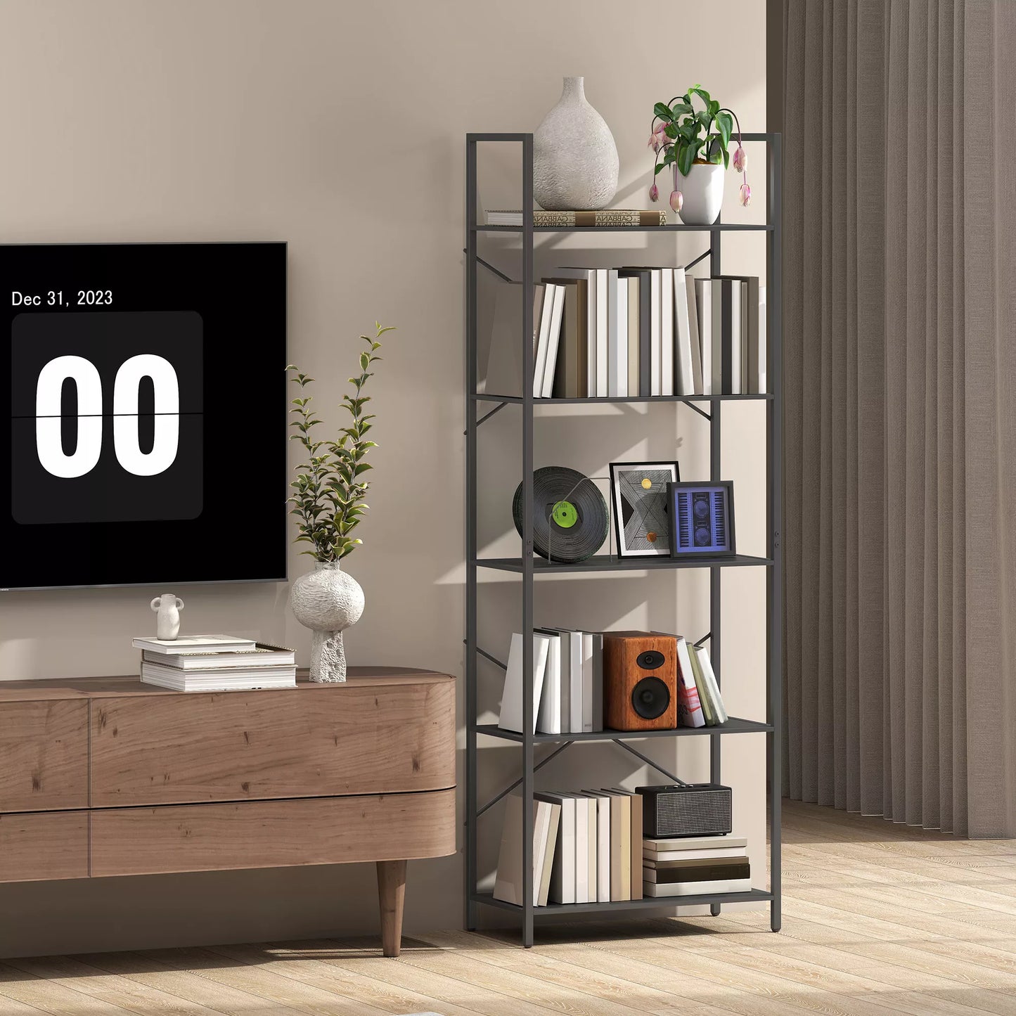 4 vnt. svarmenų plokščių rinkinys treniruotėms, sporto salei, namų treniruotėms, jėgos treniruotėms, 2 x 10 kg ir 2 x 5 kg, juodas