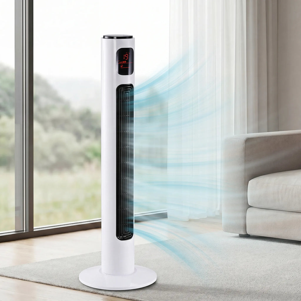Koloninis ventiliatorius 96 cm su nuotolinio valdymo pulteliu 45 W