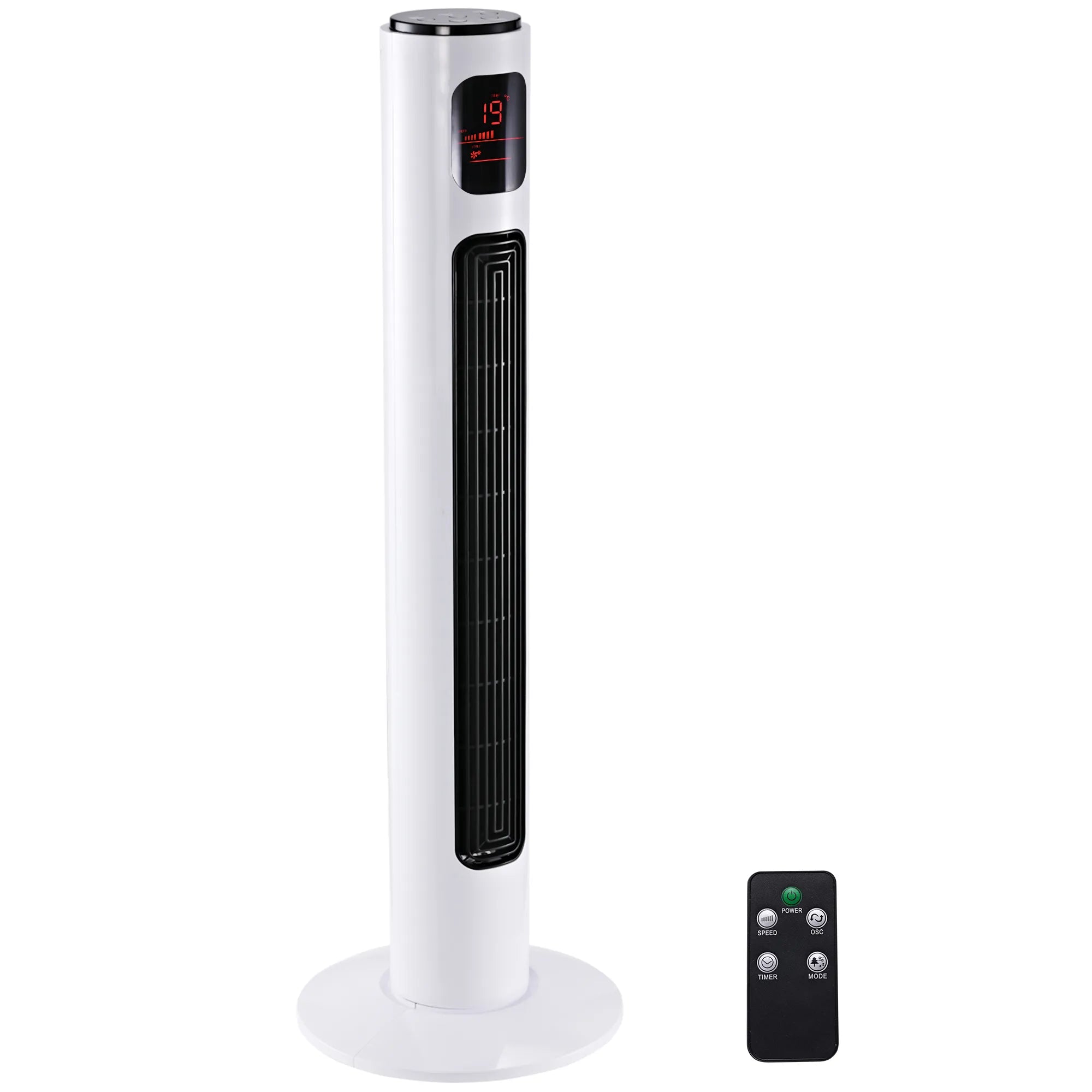 Koloninis ventiliatorius 96 cm su nuotolinio valdymo pulteliu 45 W